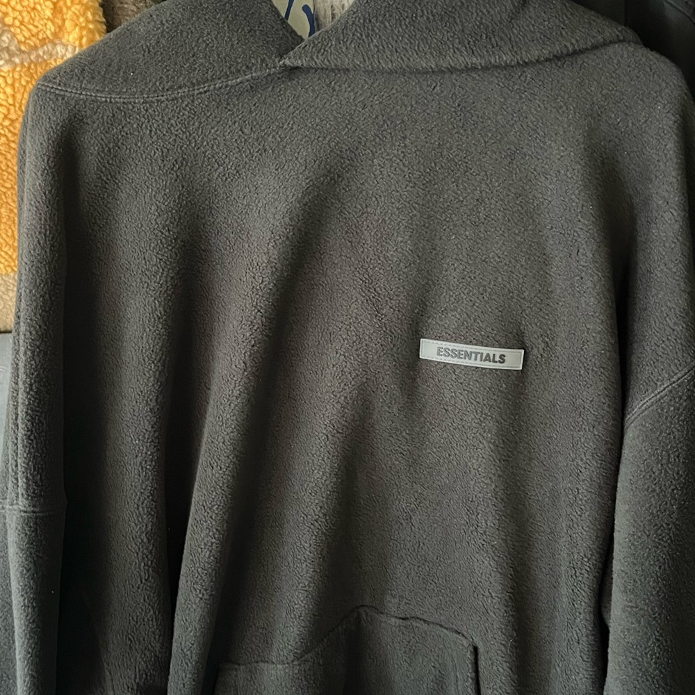 Essentials Charcoal Hoodie